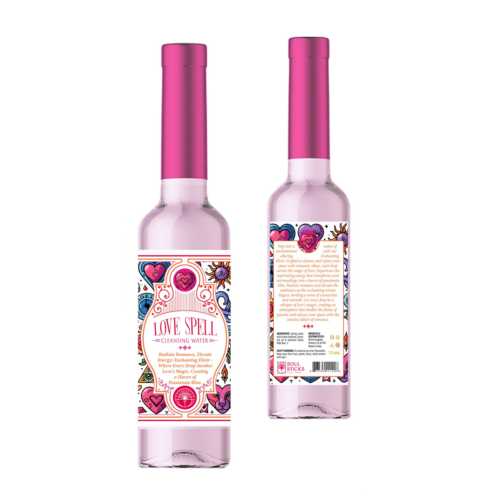 Love Spell Spiritual Cleansing Water